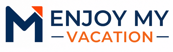enjoy my vacation logo