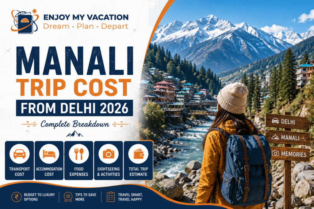 Manali Trip Cost from Delhi 2026 | Complete Budget Breakdown