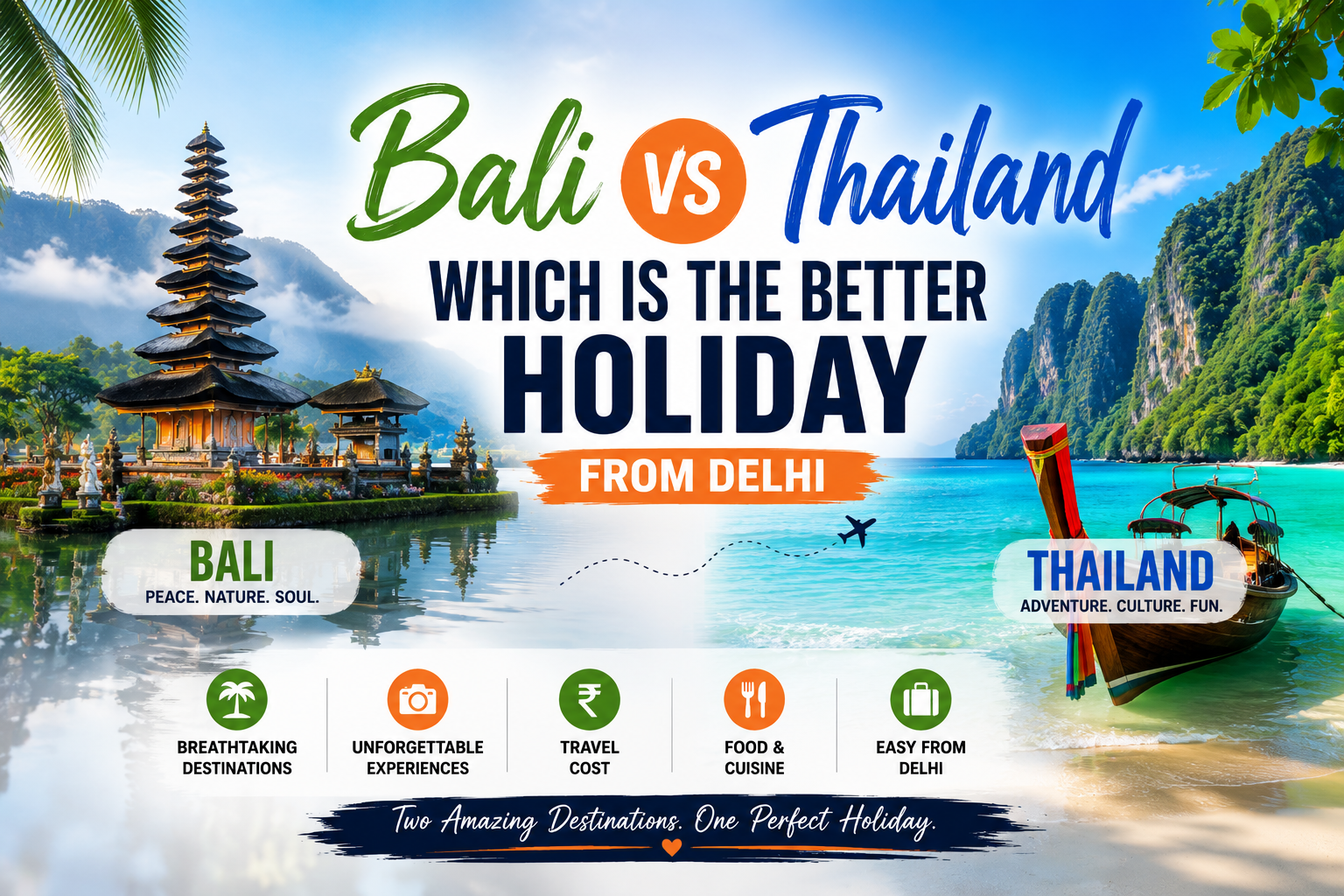 Perfect Bali honeymoon itinerary for a Delhi couple featuring Bali temple, scenic lake, and romantic 6-day travel experience